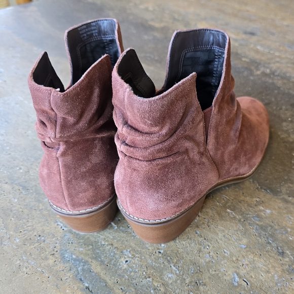 Cole Haan Alayna Slouch Booties, Cherry Mahogany sz 10 - Picture 4 of 6